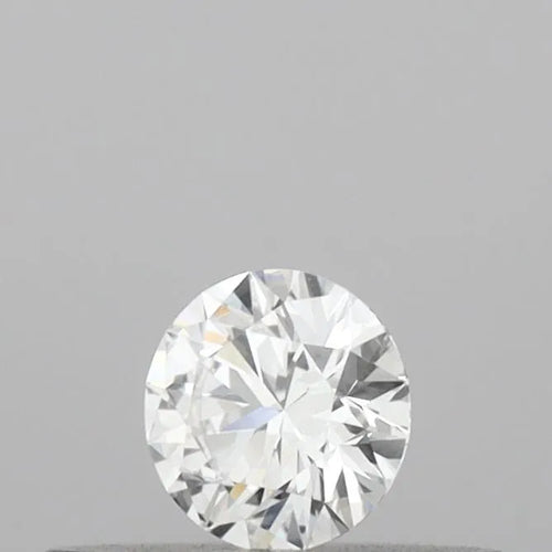 0.18ct Round Lab Grown Diamond (Colour D, Clarity VS2, Cut ID, IGI Certified)