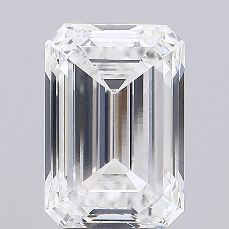 5.08ct Emerald Lab Grown Diamond (Colour F, Clarity VVS1, IGI Certified)