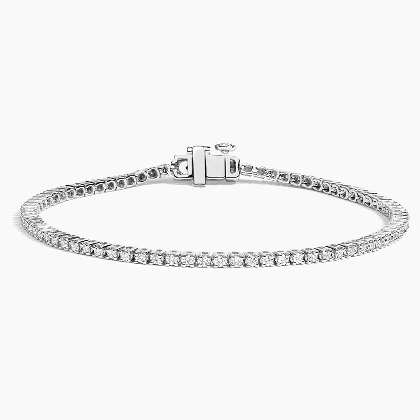 1 cts total weight Lab Grown tennis bracelet
