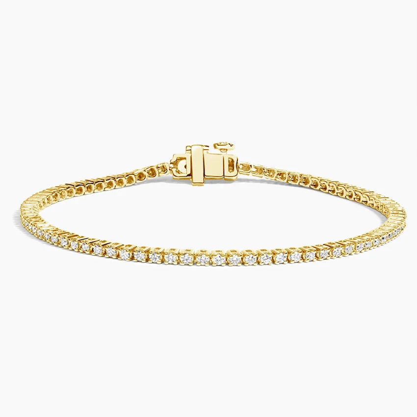 1 cts total weight Lab Grown tennis bracelet