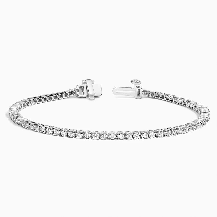 1 cts total weight Lab Grown tennis bracelet