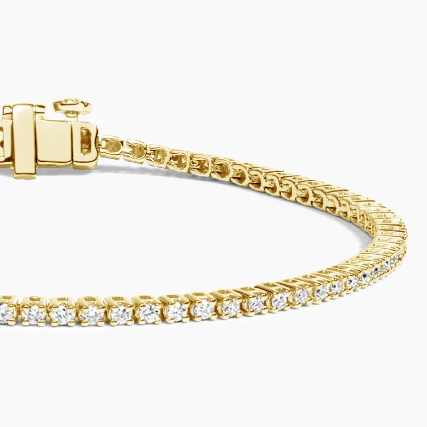 1 cts total weight Lab Grown tennis bracelet