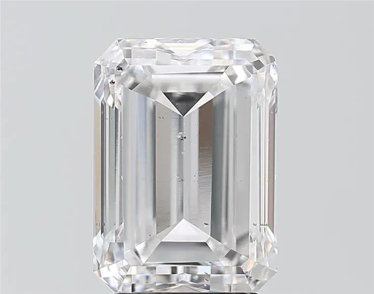 4.00ct Emerald Lab Grown Diamond (Colour F, Clarity SI1, IGI Certified)