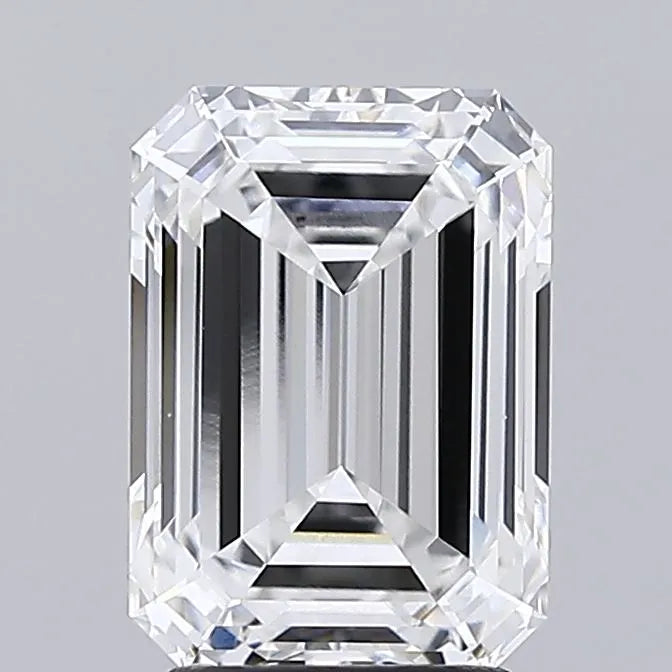 3.06ct Emerald Lab Grown Diamond (Colour E, Clarity VVS2, IGI Certified)