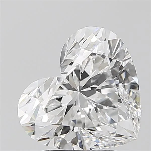 2.54ct Heart Lab Grown Diamond (Colour D, Clarity VS1, IGI Certified)