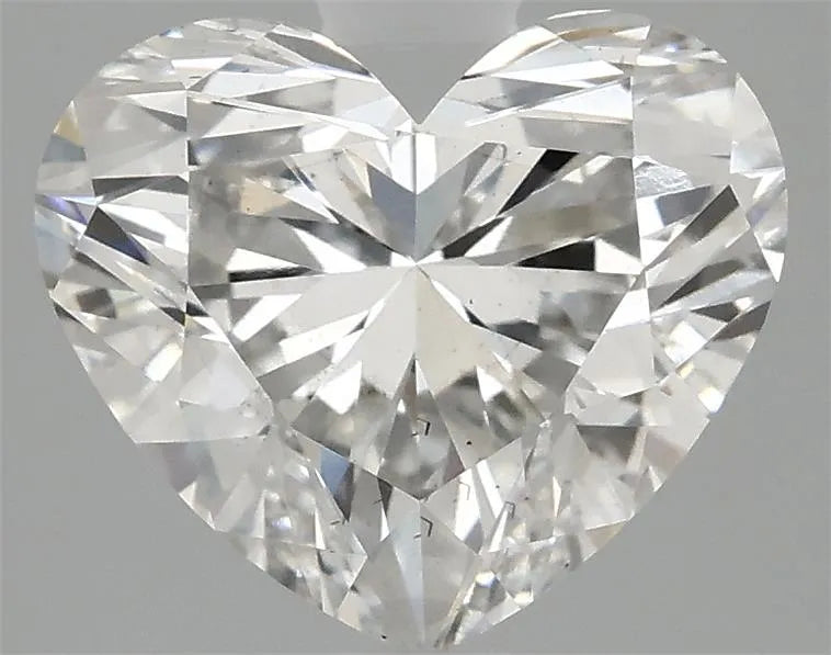 2.57ct Heart Lab Grown Diamond (Colour F, Clarity SI1, IGI Certified)