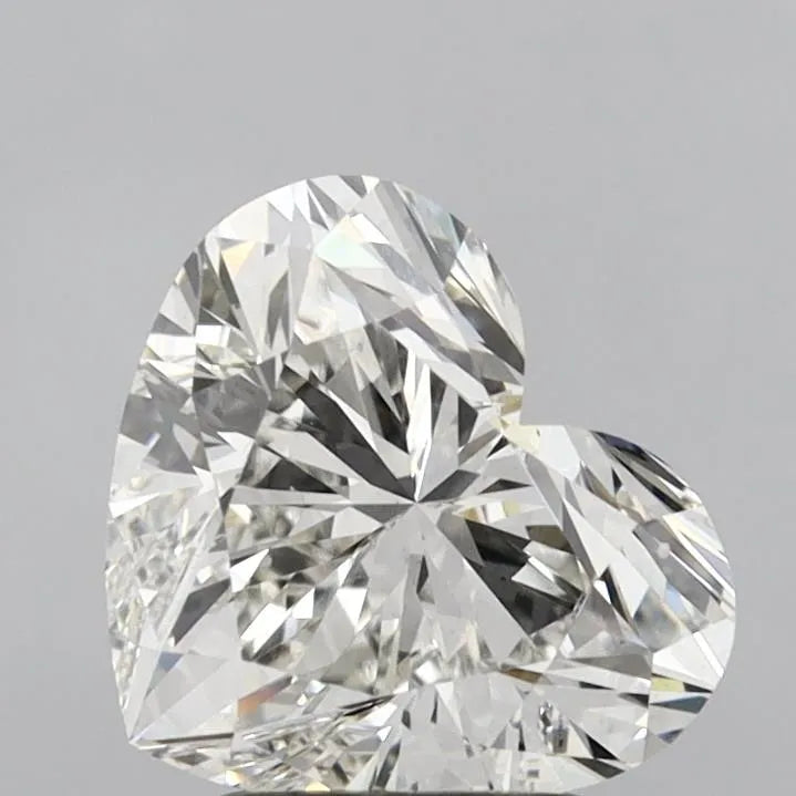 2.61ct Heart Lab Grown Diamond (Colour H, Clarity VS1, IGI Certified)