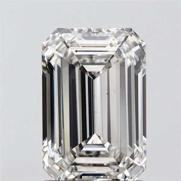 1.96ct Emerald Lab Grown Diamond (Colour H, Clarity VS1, IGI Certified)