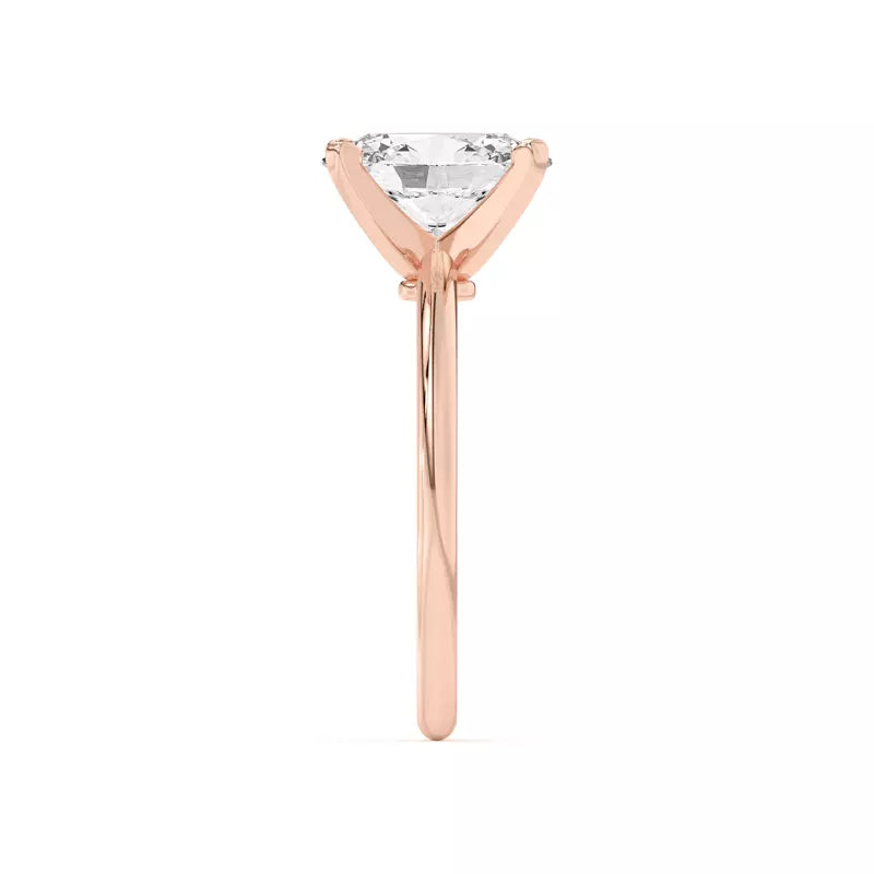 Oval Solitarie Lab Grown Engagement Ring