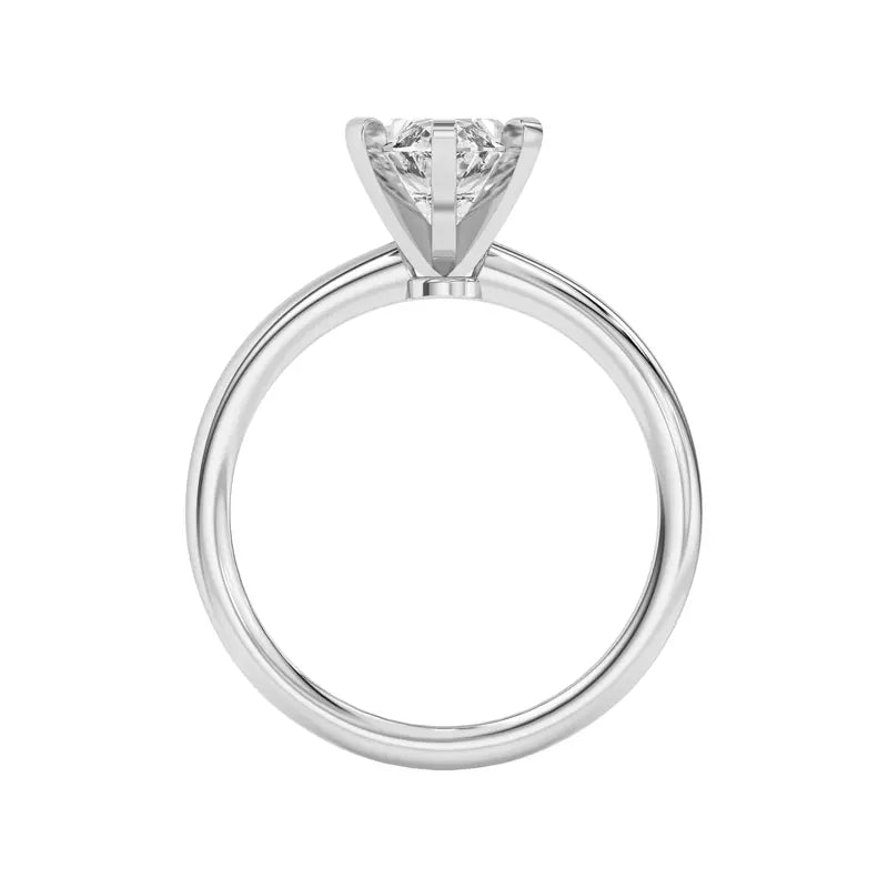 Marquise Solitarie Lab Grown Engagement Ring