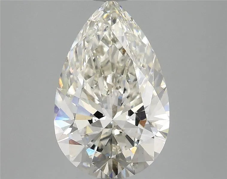 3.02ct Pear Lab Grown Diamond (Colour H, Clarity VVS2, IGI Certified)