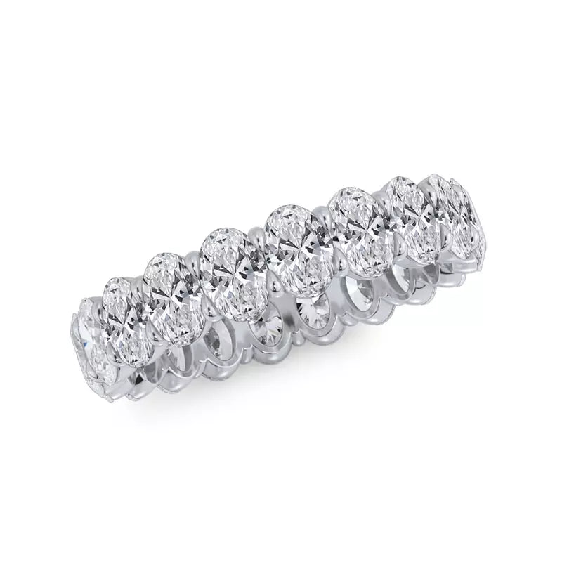 Oval Eternity Band - 5 carats