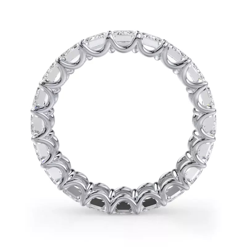 Emerald Cut Eternity Band (LAB)