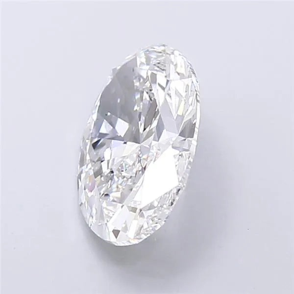 5.00ct Oval Lab Grown Diamond (Colour E, Clarity VS1, IGI Certified)