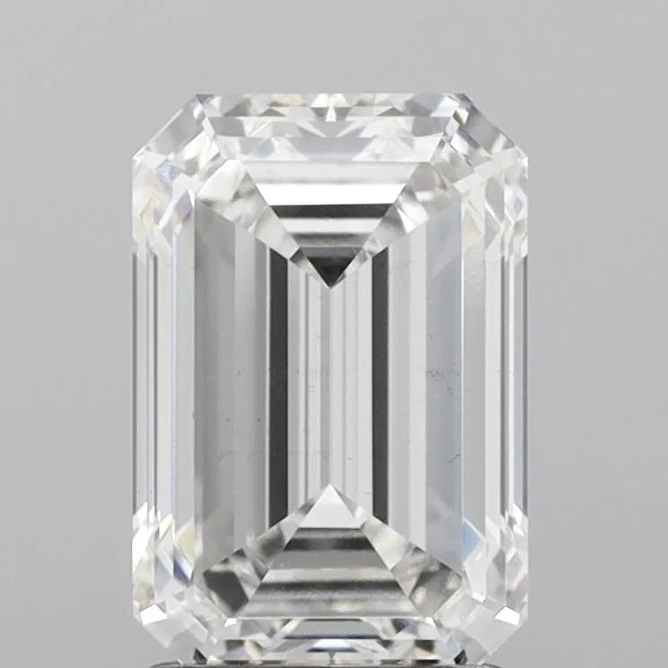 2.01ct Emerald Lab Grown Diamond (Colour F, Clarity VS2, IGI Certified)
