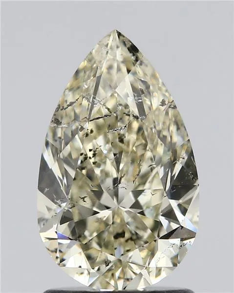 1.52ct Pear Natural Diamond (Colour J, Clarity SI2, IGI Certified)
