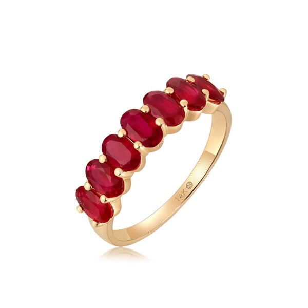 Devotion - Oval Ruby Ring