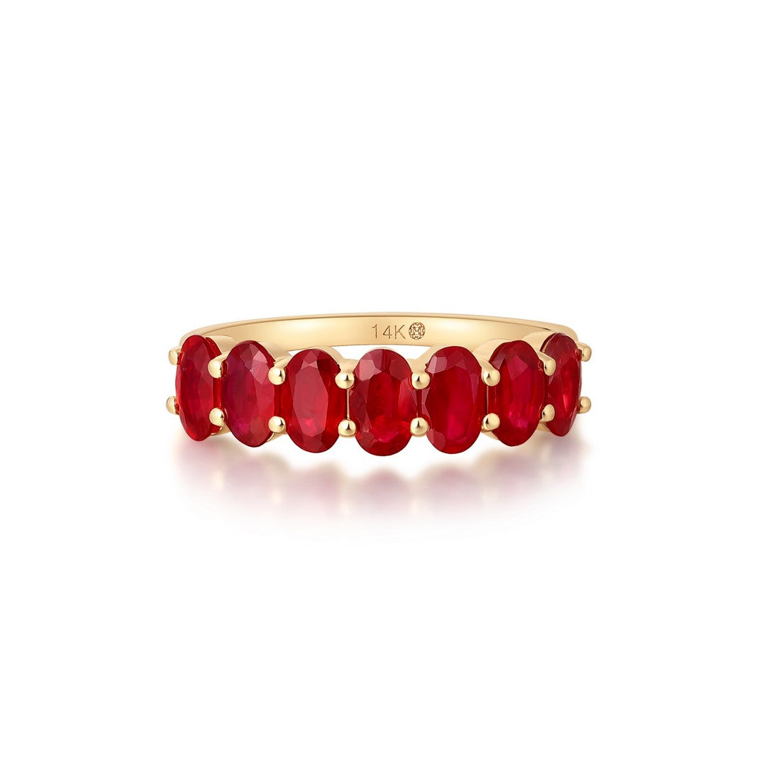 Devotion - Oval Ruby Ring