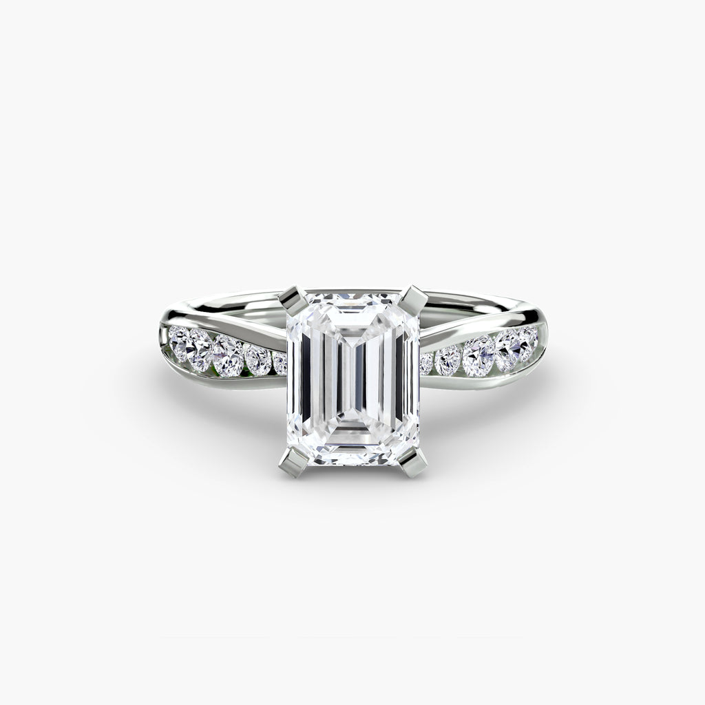 Solitaire with Pavé 3