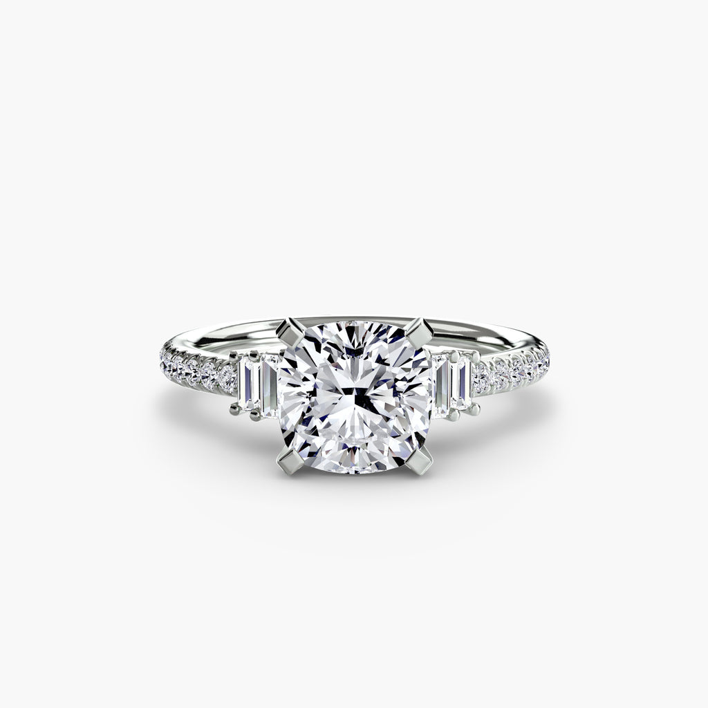 Solitaire with Pavé 4