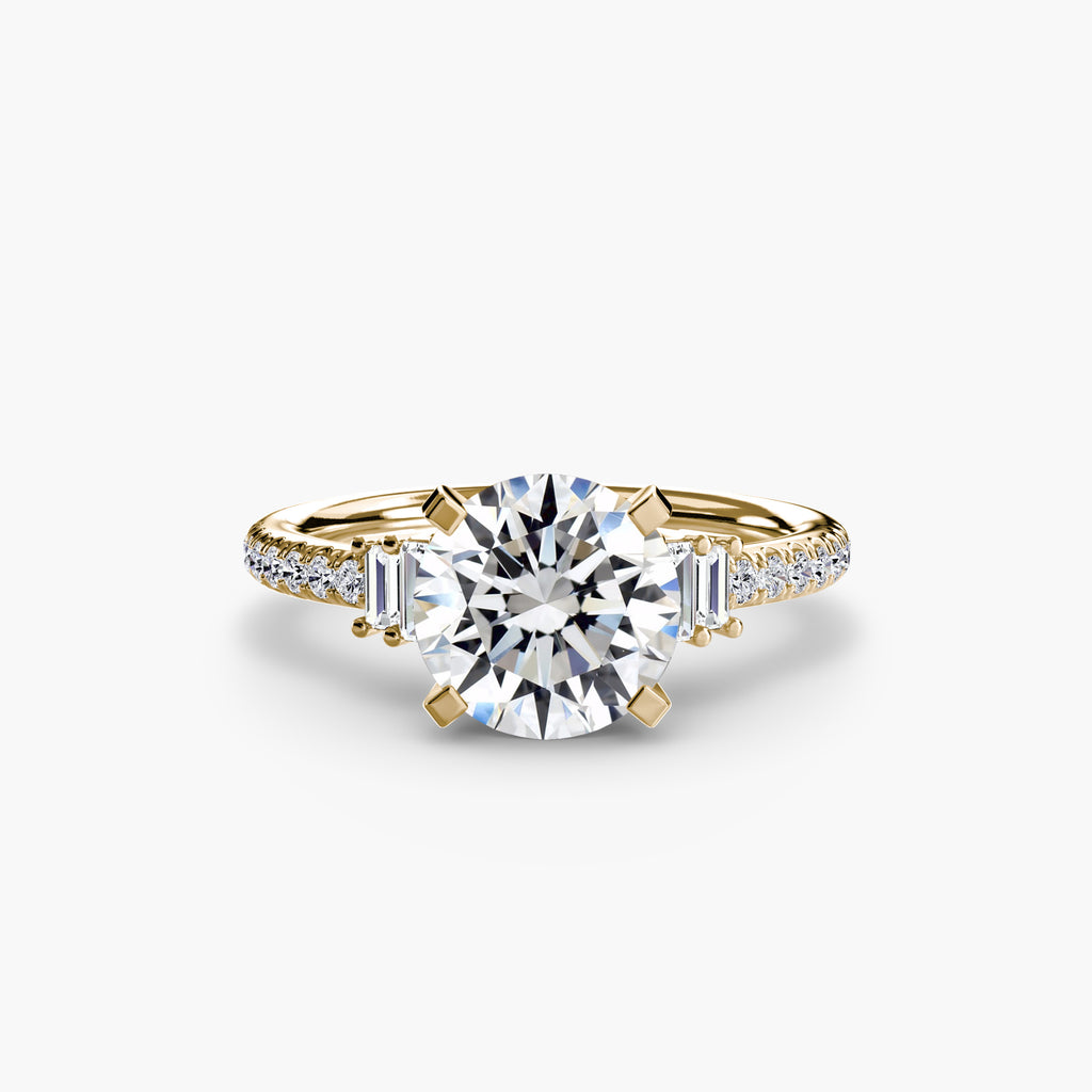 Solitaire with Pavé 4