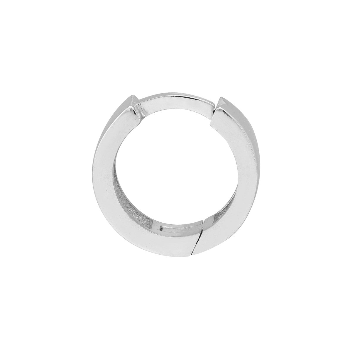 14K Solid Gold Small Round Hoop Earrings