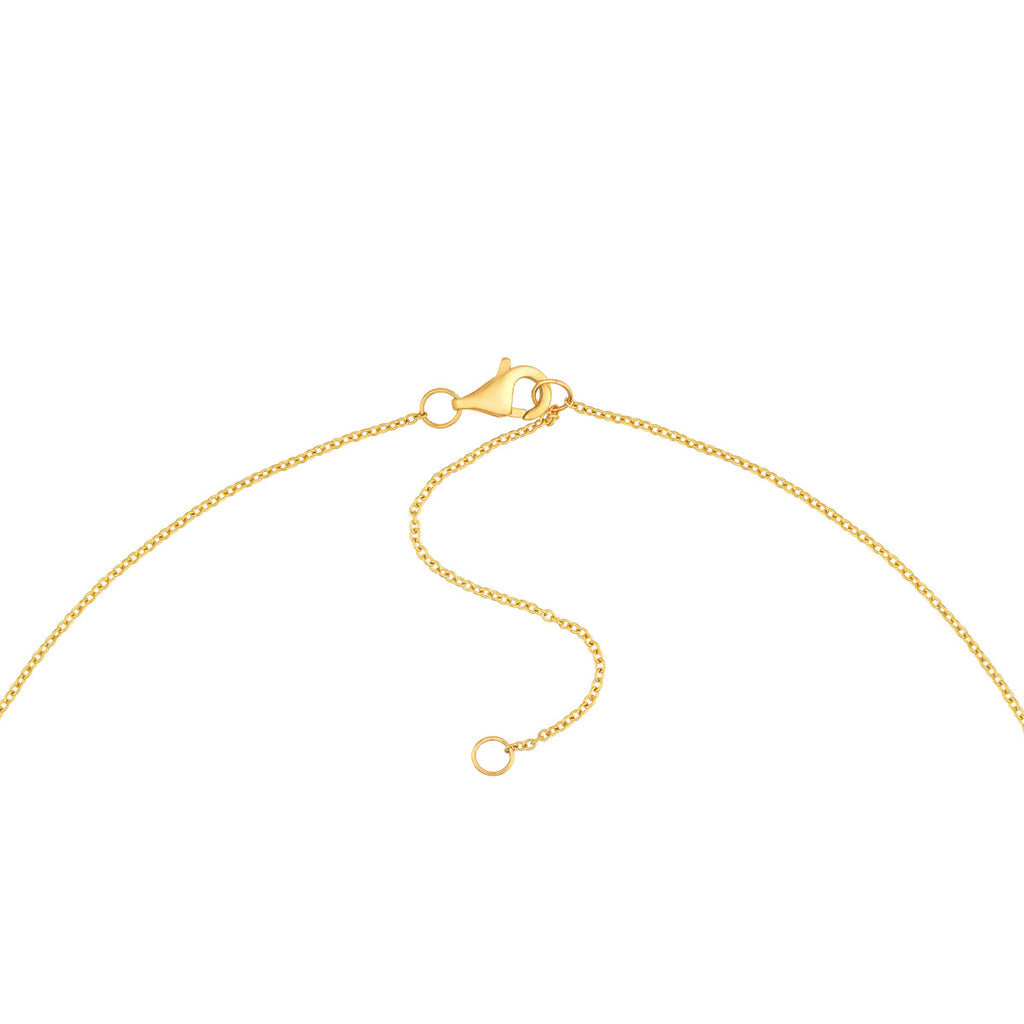 3/8tcw Natural Diamond & Ruby Bezel Station Necklace
