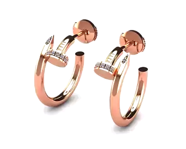 Nail Earrings (Best seller)