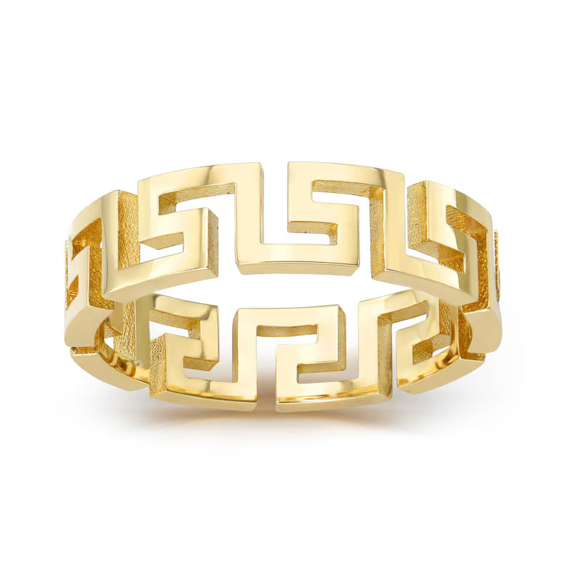 Greek Key RIng
