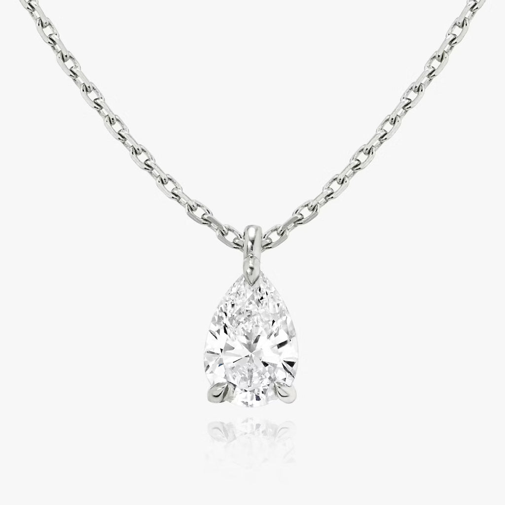 Pear Shape Solitarie Pendant