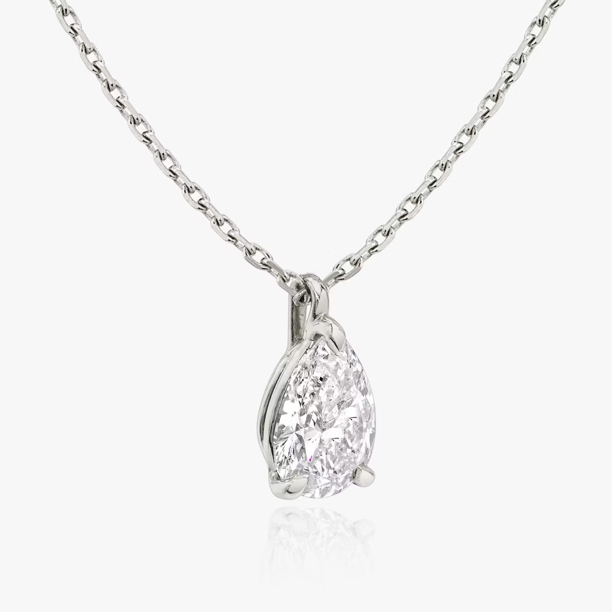 Pear Shape Solitarie Pendant
