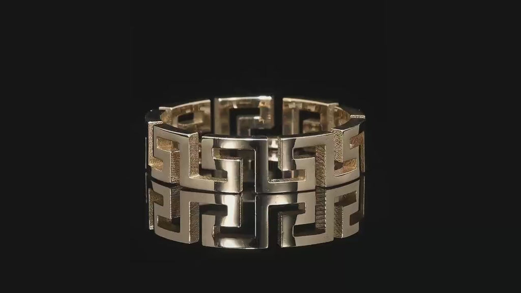 Greek Key RIng