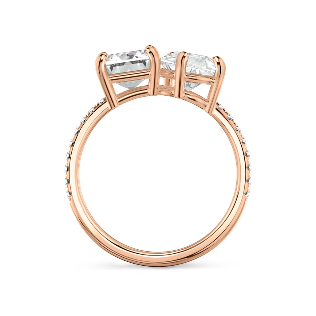 3 Carats Diamond Pave Fashion Ring