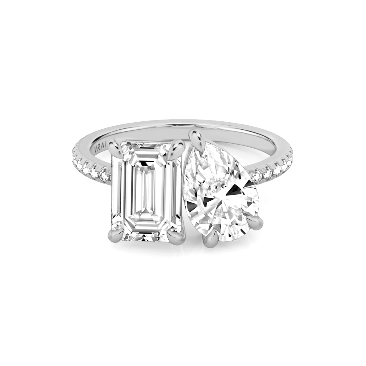 3 Carats Diamond Pave Fashion Ring