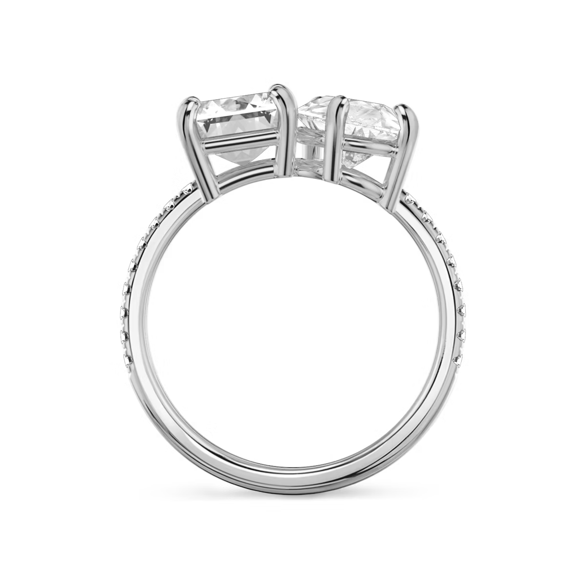 3 Carats Diamond Pave Fashion Ring