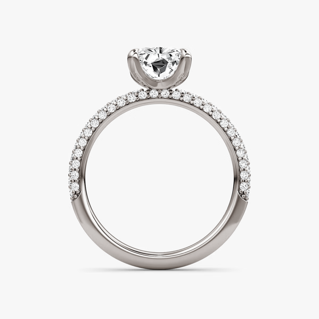 Radiant Cut Lab Grown Engagement Ring