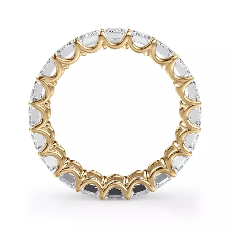 Emerald Cut Eternity Band (LAB)