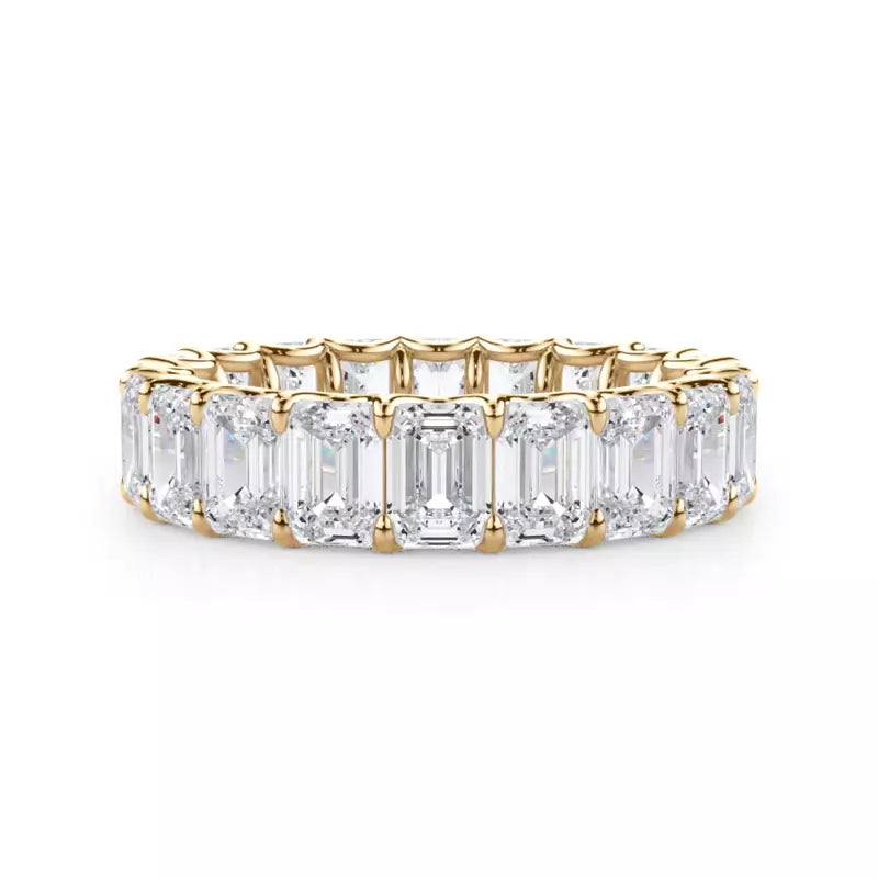 Emerald Cut Eternity Band (LAB)