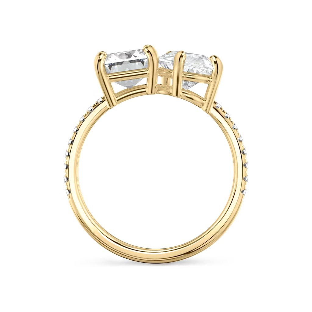 3 Carats Diamond Pave Fashion Ring