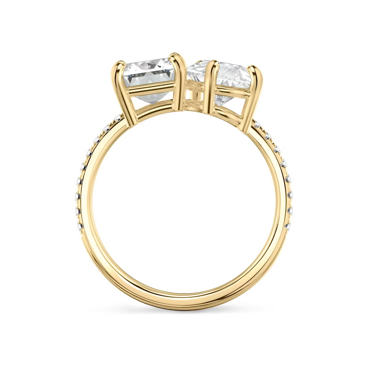 3 Carats Diamond Pave Fashion Ring