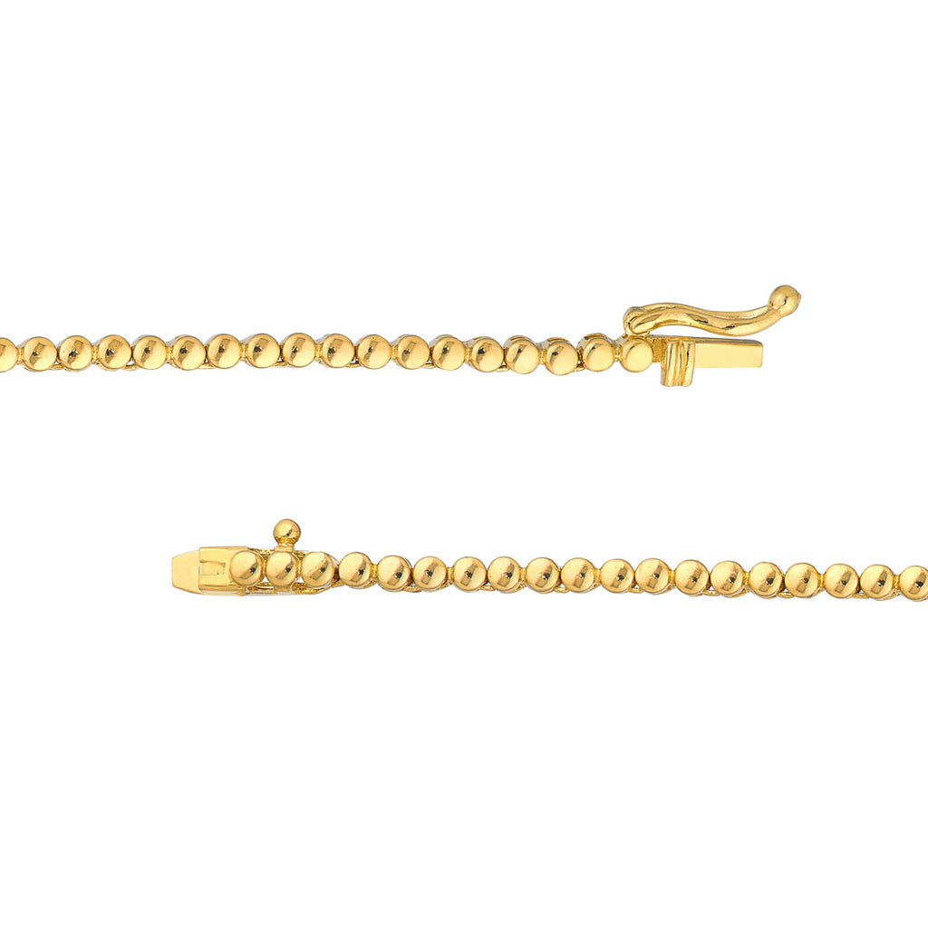 Natural Diamond Graduated Half Tennis Necklace (3-1/4tcw)